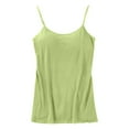 thumbnail image 1 of Camisole Tops for Women Cotton Camisole Adjustable With Frame Bra Stretch Undershirt Womens Summer Tank Tops, 1 of 3