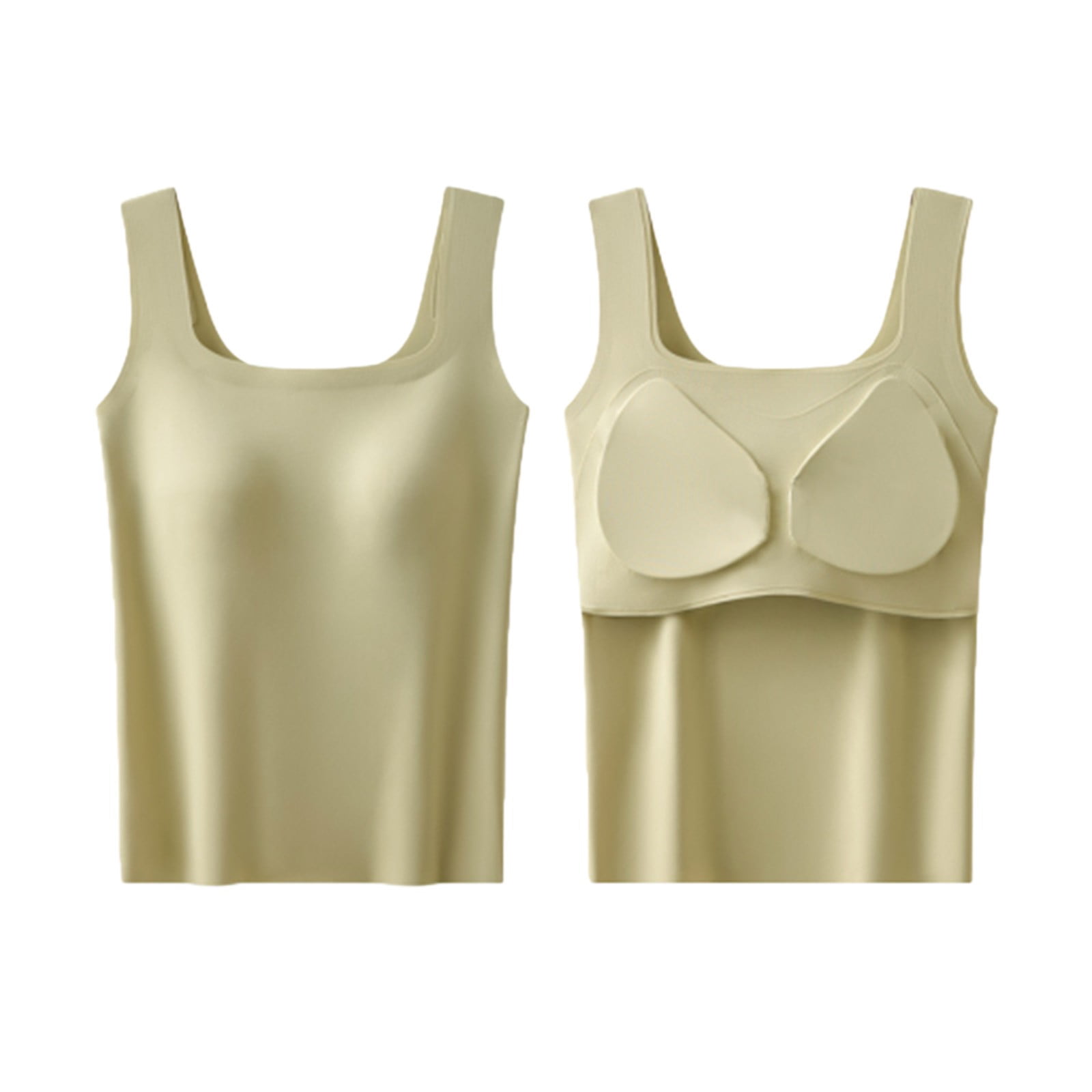 Camisole Tops for Women Solid Color Chest Vest Suspender Wide Shoulder ...