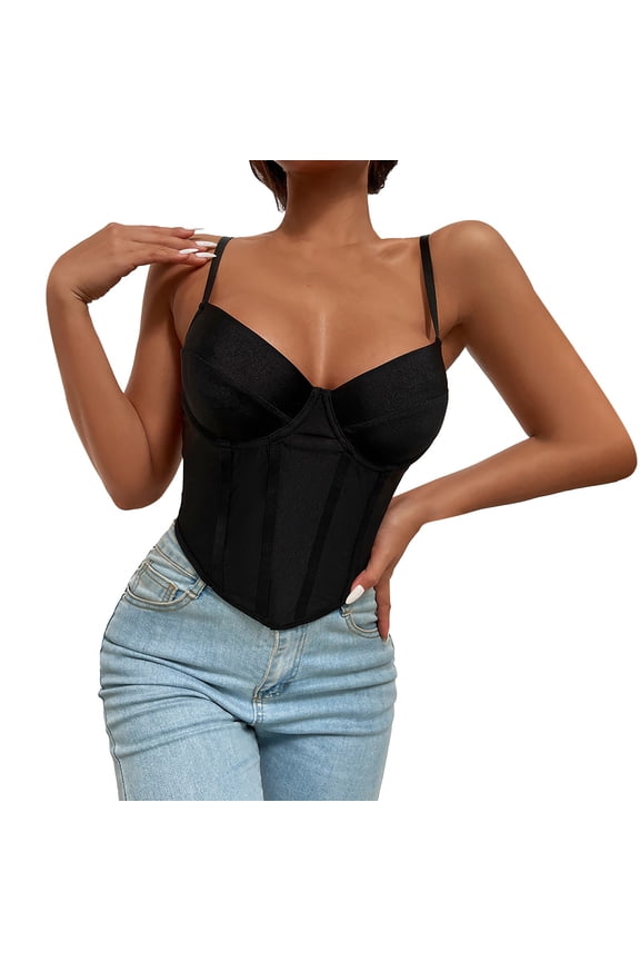 Camisoles for Women Sleeveless Shirts for Women Pack Band Top Biking Tops Cropped Top Compression Crop Spaghetti Strap Sleeveless Off Neck Rhinestone Tassel Night Club Camisole Beaded Vest