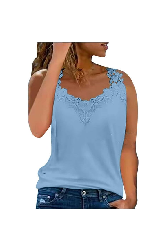 Camisoles for Women Basic Cami Slim-Fit Undershirt Stretch Spaghetti Strap Tank Top