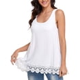 thumbnail image 1 of Camisoles for Women with Built in Bra Adjustable Strap Tank Tops Cami Sleeveless Summer Tops for Workout Sleeping Traveling, 1 of 5
