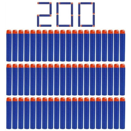 Camkey 200 Nerf N Strike Blaster Kid Toy Gun Compatible Darts Bullets