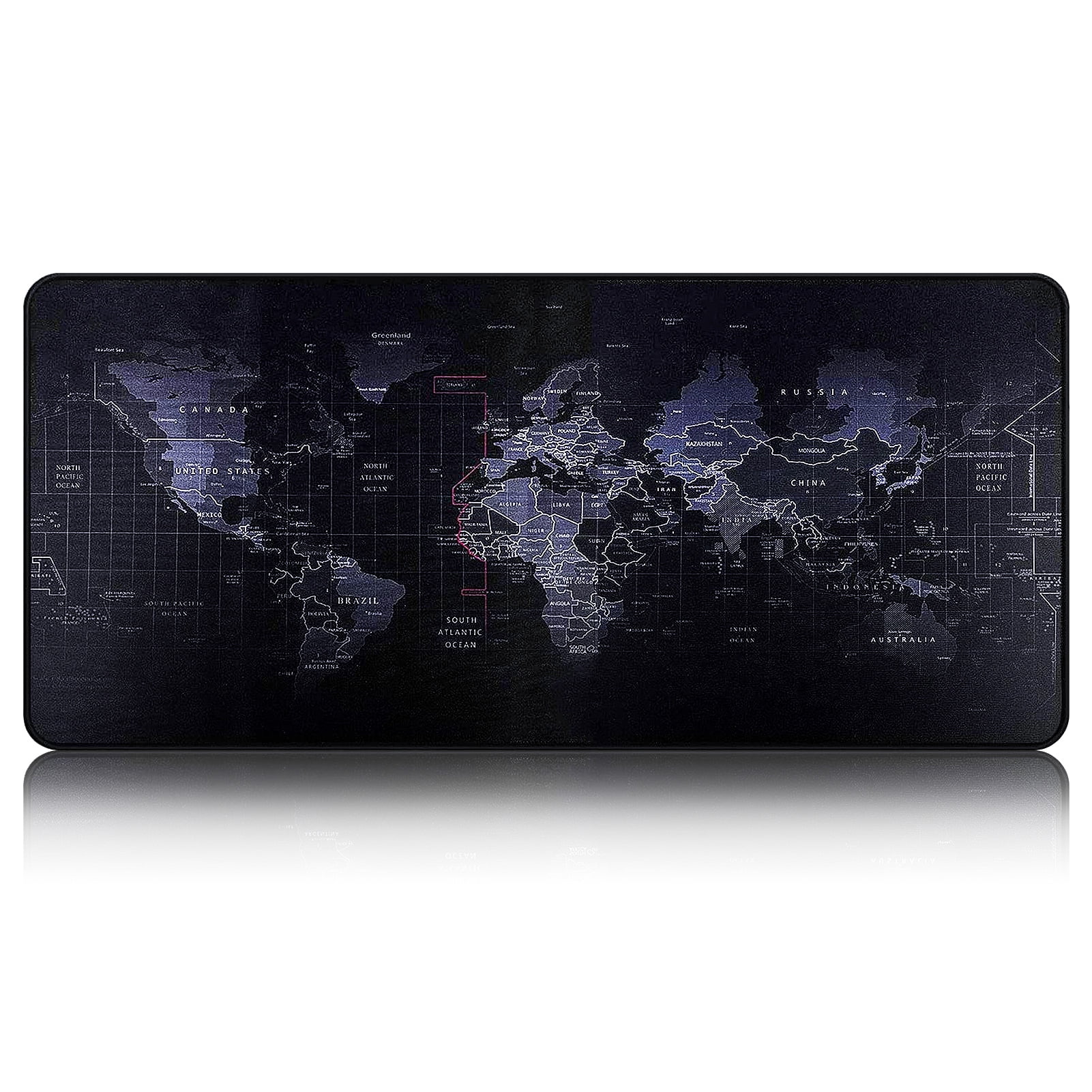  Las Vegas Sunset Square Mouse Pad - Stitched Edge Non-Slip  Rubber Base Mouse Pad Multiple Sizes : Office Products