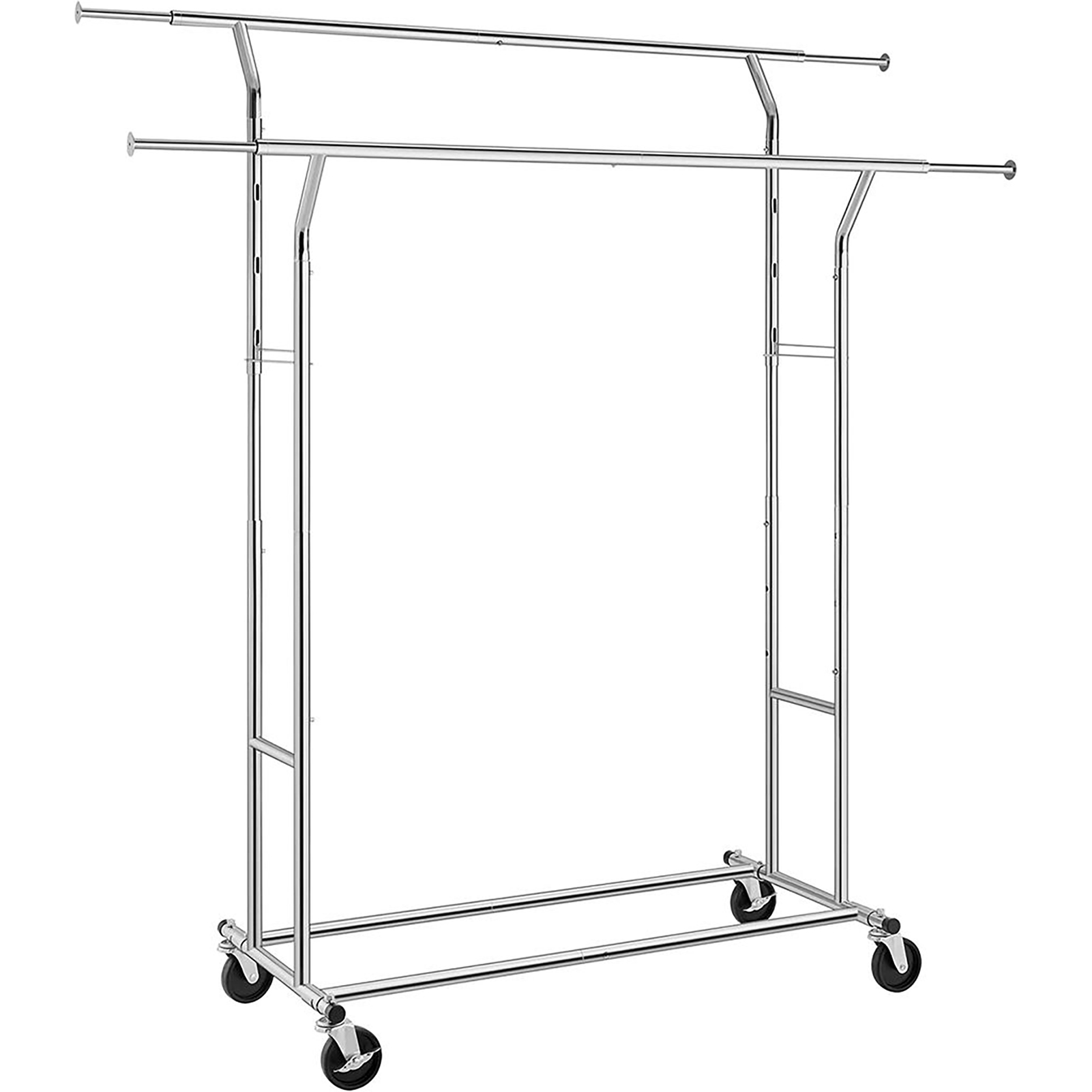 Clothes Rack 38.4 in Industrial Pipe Wall Mounted Garment Rack Hanging