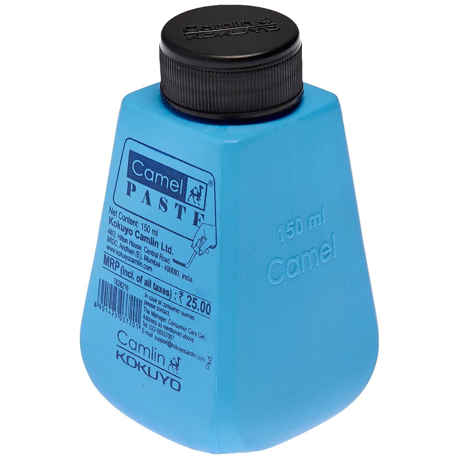 Camlin Kokuyo Natural Non-Toxic Multipurpose Glue Gum Paste Bottle (150ml, Transparent)