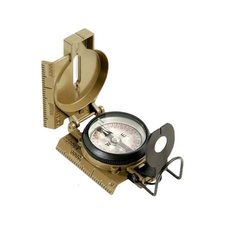 Cammenga 27 Phosphorescent Lensatic Compass Coyote Brown