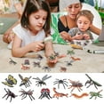 thumbnail image 1 of Camnix 12 PCS Butterfly Animal Model Figure Lifelike Insect Figurine Collection Party Favors Supplies Decoration Cake Toppers Set Education Toys for 5 6 7 8 Years Old Boys Girls Kid Toddlers, 1 of 7