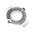 thumbnail image 1 of Camnix 5 Inch Press, Large Stainless Steel Dumpling Maker, 2-in-1 Dough Cutter/Dumpling Mold, Dumpling, Ravioli, Pierogi & Hand Pie, 1 of 8