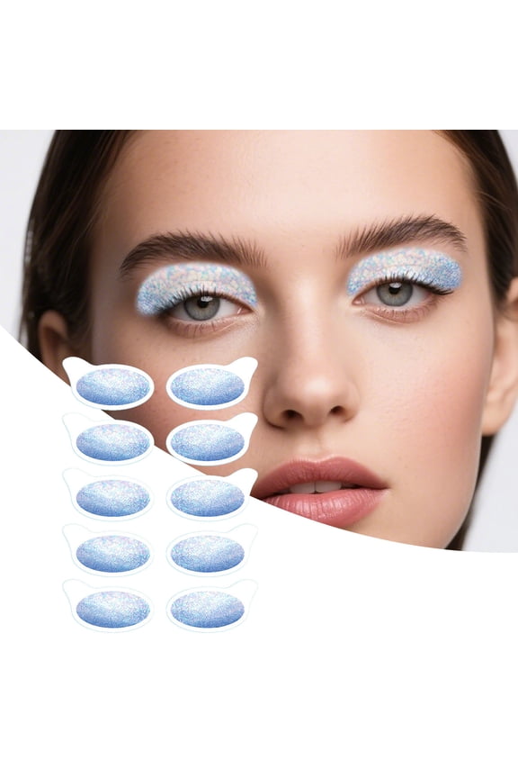Chromatic Eye Shadow Tattoos Stickers Waterproof Sweat-Proof 24-Hour Wear Hyper-Realistic Color-Shifting Decals For Instant Couture Eye Looks