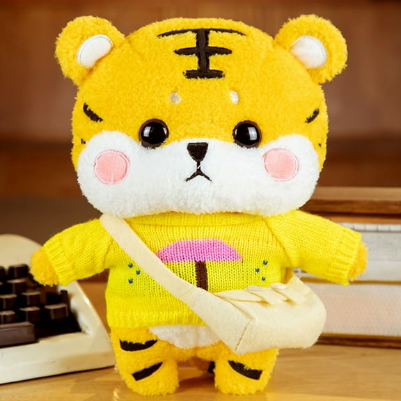 Camnix Cuddle Up Tiger Plush Toy Super Soft Kids Character Stuffed Plush Toy - Polyester Microfiber - for Boy and Girls, 12 Inches Tall