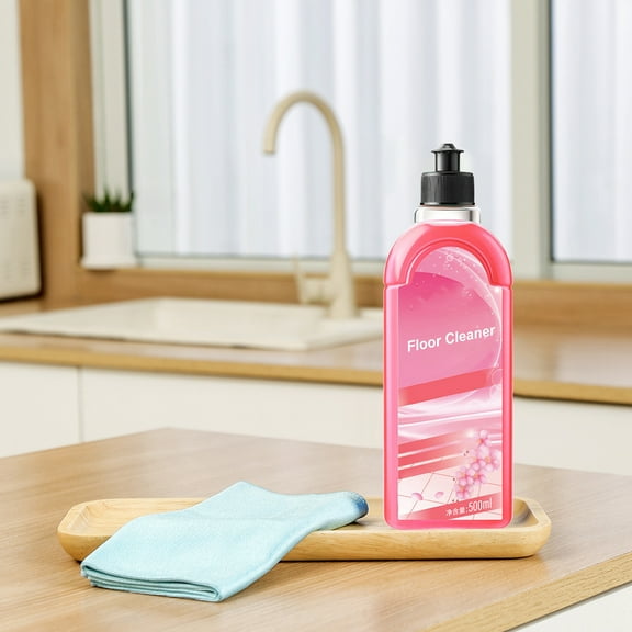 Camnix Floor Cleaner & All-Purpose Cleaner Plant-Based and Biodegradable Formula Kitchen, Floor, Bathroom and Surface Cleaning Product for Home, Orange Scent, 33.8 Fluid Ounces (Pink)