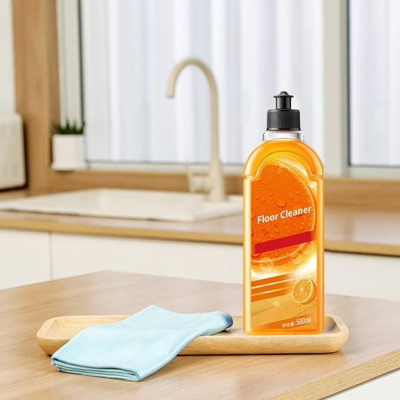 Camnix Floor Cleaner & All-Purpose Cleaner Plant-Based and Biodegradable Formula Kitchen, Floor, Bathroom and Surface Cleaning Product for Home, Orange Scent, 33.8 Fluid Ounces (Orange)