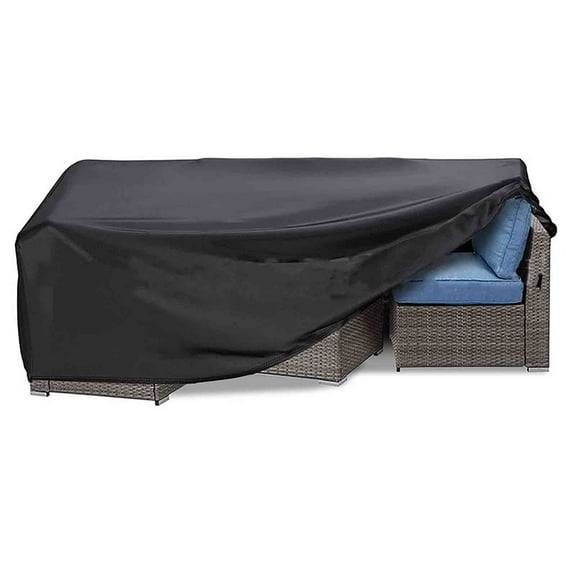 Camnix Heavy Duty Patio Furniture Covers Waterproof, Patio Furniture Outdoor Sectional Sofa Covers, Patio Table and Chair Set Cover 66.9"L37"W28"H