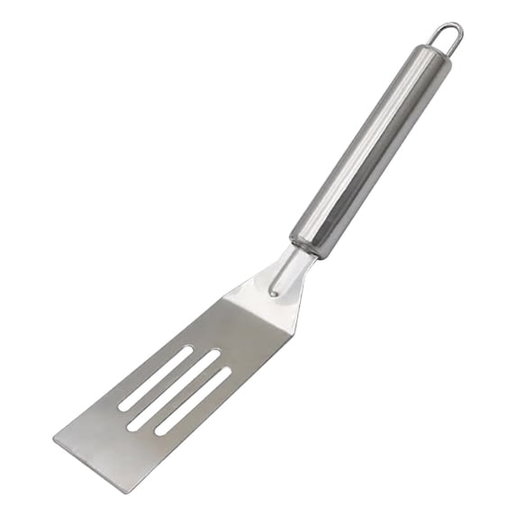 Camnix Small Metal Spatula,Mini Spatula for Flipping, Cooking and Baking,Stainless Steel Brownie Spatulas with Non-Slip Handle for kitchen Use