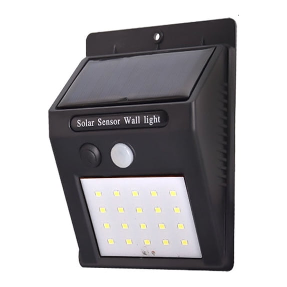 Camnix Solar Lights Outdoor, Solar Security Lights Solar Motion Sensor Lights Wireless IP 65 Waterproof Outdoor Lights for Garden Fence Patio Garage (20LED)