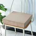 thumbnail image 1 of Camnix Thickened Foam Seat Cushions Kitchen Chairs Pads for Dining Chairs Non Slip Office Seat Cushions Soft Thick Large Metal Wooden Chair Cushions,15.7" x 15.7", 1 of 8