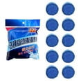 thumbnail image 1 of Camnix Toilet Bowl Cleaner, Automatic Toilet Tank Cleaner Tablets, Blue Toilet Bowl Tablets for Deodorizing & Descaling, Powerful Cleaning, Slow-Release Against Tough Stains 10 Pack, 1 of 8