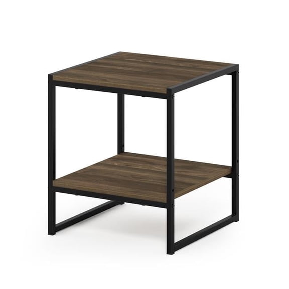 Camnus Modern Living 2-Tier End Table, Columbia Walnut