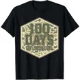 thumbnail image 1 of Camo 100th Day of School 100 Days of School Hunting Boy Kids T-Shirt, 1 of 6