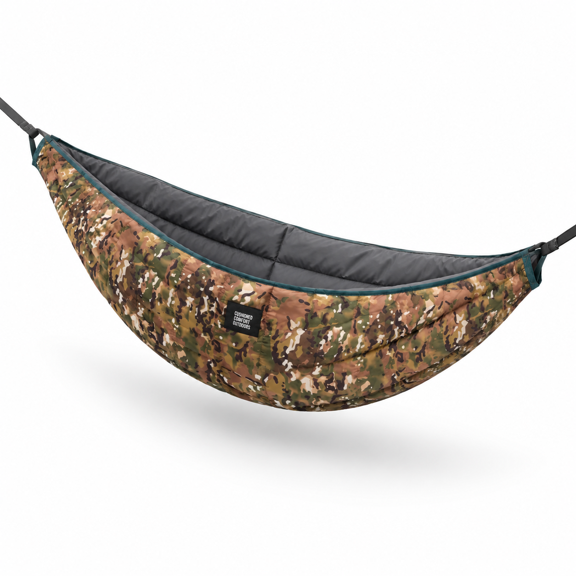 Camo 210T Terylene 4 Season Hammock Underquilt For Camping Hiking Travel