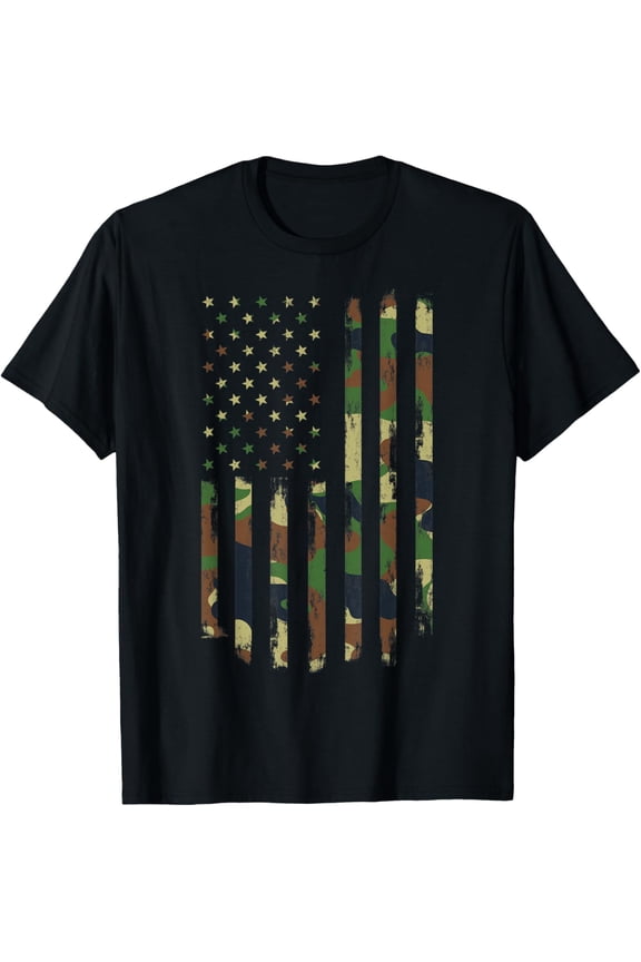 Camo A Camouflage Men Boys Women Girls T Shirt