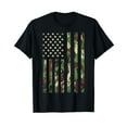 thumbnail image 1 of Camo American Flag USA Camouflage Men Boys T-Shirt, 1 of 5