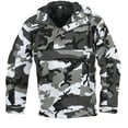 thumbnail image 1 of Camo Anorak Hoodie Military Parka Outdoor Army Tactical Sweatshirt Multi-Pocket - Gray Camo / X-Large, 1 of 3
