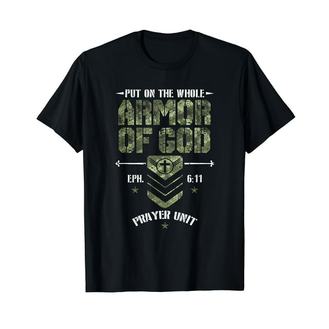 Camo Armor Of God Christians Religious Camouflage T-Shirt - Walmart.com