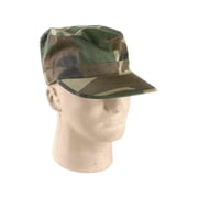 Army Hat Cap - Camouflage - Military - Costume Accessory - Teen Adult