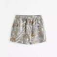 thumbnail image 1 of Camo Athletic Shorts Men Women Elastic Waist Drawstring Camouflage Workout Shorts Maple Leaf Athletic Gym Shorts, 1 of 6