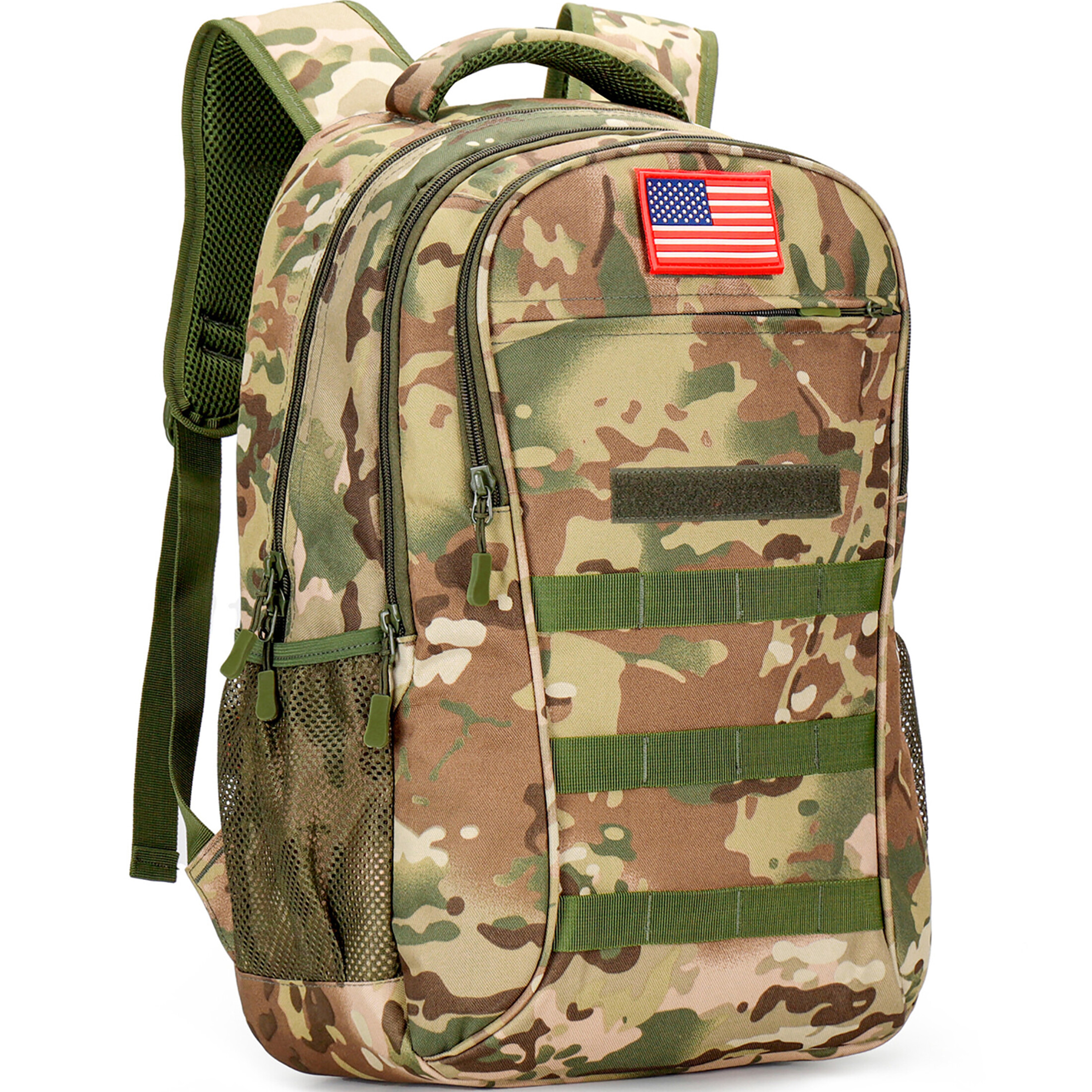 Camo Backpack Teen Boys Backpacks for Middle School, Boys Bookbag with USB Charging Port,40L