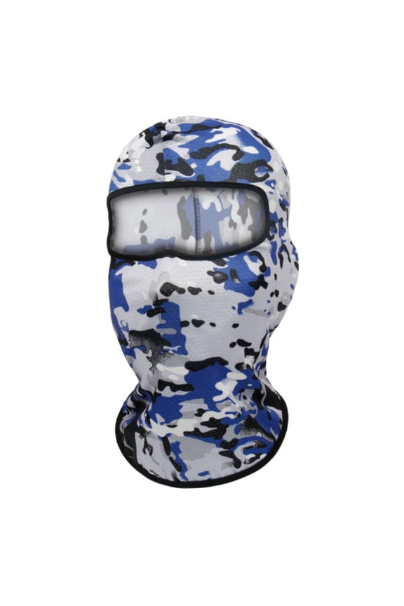 Camo Balaclava Face Mask Breathable Mesh Tactical Hood for Hunting Fishing Airsoft Paintball Outdoor Activities Camping Travel