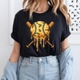 thumbnail image 1 of Camo Baseball Ice Cream Drip Graphic Shirt Military Style Camouflage Game Day Sports Art Tee Comfort Colors Unisex Cotton T-Shirt, Sizes S-3XL, 1 of 3