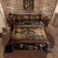 thumbnail image 1 of Camo Bass Fish Bedding Comforter Sets Fishing Bass Big Fish Bedding Set Rustic Farmhouse Lake House Comforter Set Men Fisherman,Retro Tree Camouflage Cabin Quilt Set, 1 of 7