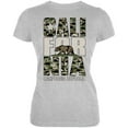 thumbnail image 1 of Camo Bear California Republic Oversize Juniors Soft T Shirt Heather SM, 1 of 1