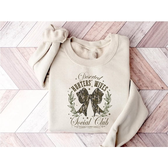 Camo Bow Hunting Sweatshirt: Hunter Wives TSHIRT All Size S-5XL