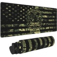 thumbnail image 1 of Camo Camouflage American Flag Veteran Gaming Keyboard Mouse Pad Mousepad Huge Extended XL Stitched Edge Rubber Sole for Home Office(31.5"X 11.8"), 1 of 6