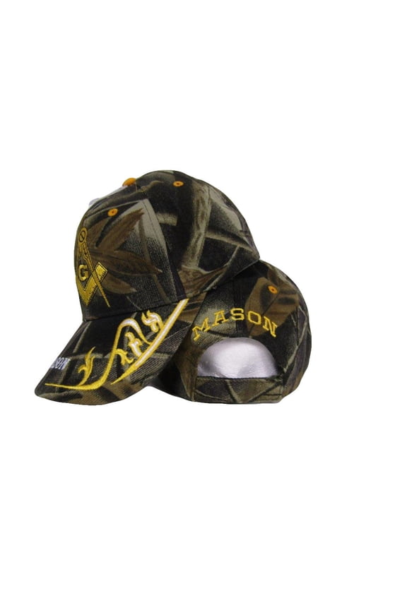 Camo Camouflage Mason Masonic Freemason Feather Eggs Style Cap Hat CAP962