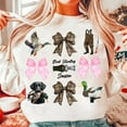 thumbnail image 1 of Camo Coquette Bow Sweatshirt, Old School Camo Sweatshirt, Girls Camo Bow Pullover, Duck Hunting Sweatshirt, Camo Dude Print Sweatshirt, 1 of 5