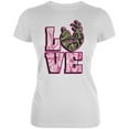 thumbnail image 1 of Camo Deer Couple LOVE Juniors Soft T Shirt White 2XL, 1 of 1