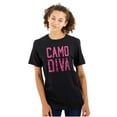 thumbnail image 1 of Camo Diva Cute Girly Hunting Season Women's Plus Size Graphic Tee Brisco Brands 2X, 1 of 5