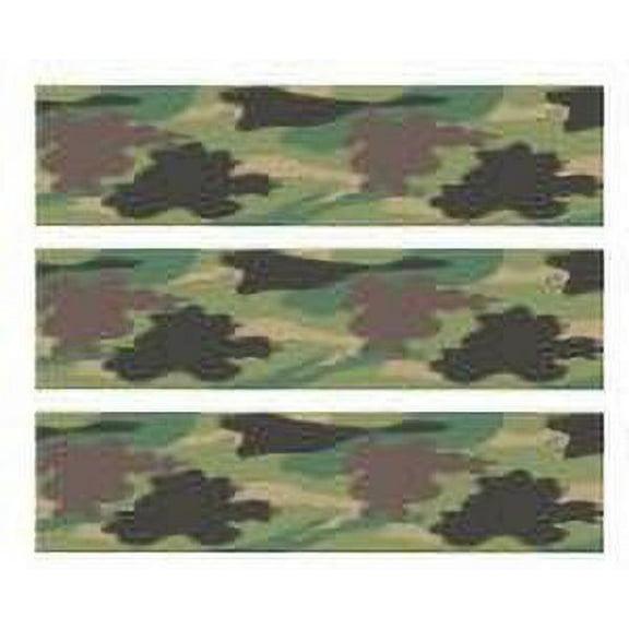 Camo Extra Large Edible Border Extra Large Edible Photo Image Cake Topper