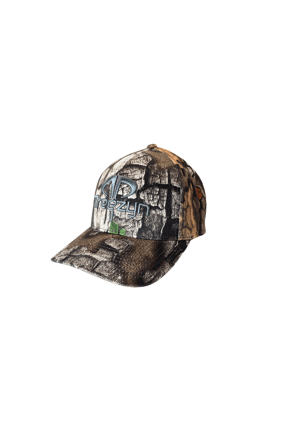 Camo Fitted Late Hat by Treezyn