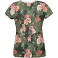 thumbnail image 1 of Camo Floral Pattern All Over Womens T-Shirt - Large, 1 of 2