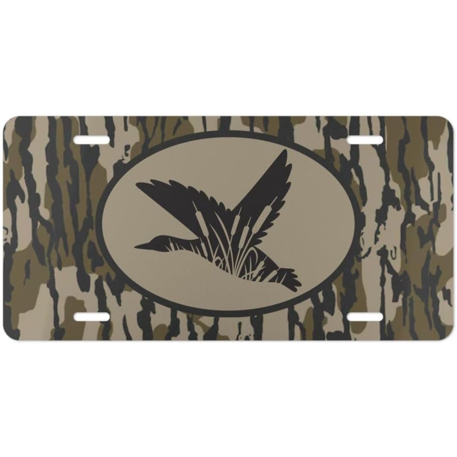 Camo Bow Personalized Tag Hunting Front License Plates