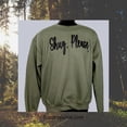 thumbnail image 1 of Camo Green with Black Glitter Show Your Southern Objection with Shug, Please (R) Unisex Crew Neck Sweatshirt (Copy), 1 of 7
