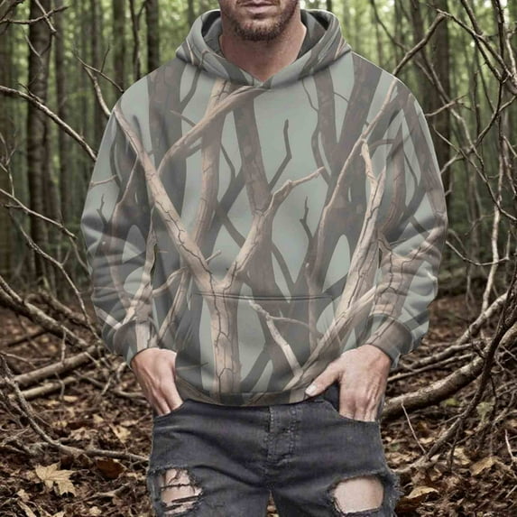 Camo Hoodies for Women Maple Leaf Hoodie Coats with Pockets Long Sleeve Hooded Sweatshirts Coat Oversized Jakcets Fashion Pullover Trendy Tops Camouflage Shirts