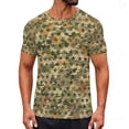 thumbnail image 1 of Camo Hunting Short Sleeve Shirt for Men - Lightweight Performance Stretchable Tee with 4-Way Stretch, 1 of 7
