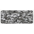 thumbnail image 1 of Camo Kitchen Mat, Camouflage Concept Concealment Artifice Hiding Force Uniform Pattern Fashion, Plush Decorative Kitchen Mat with Non Slip Backing, 47" X 19", Black Grey Grey, by Ambesonne, 1 of 1