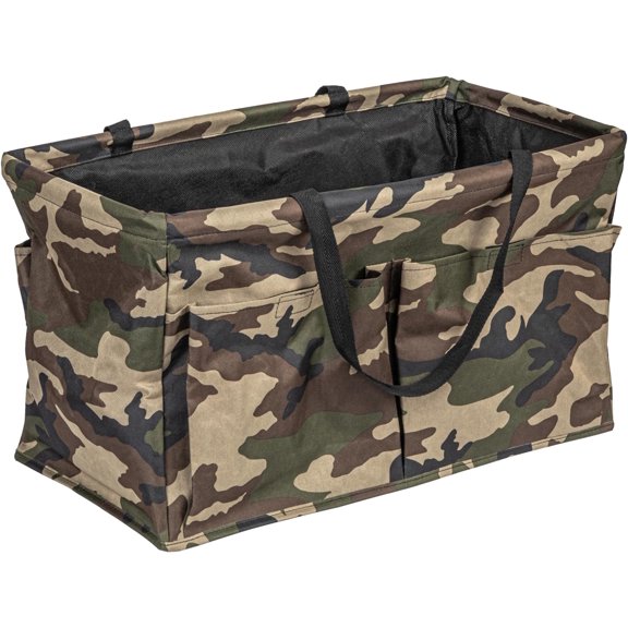 Camo Krush Container All-Purpose Utility Tote with Pockets